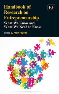 Book Cover for Handbook of Research in Entrepreneurship by Alain Fayolle