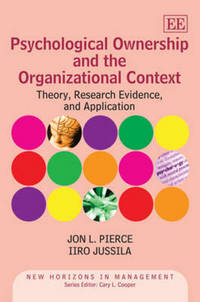 Book Cover for Psychological Ownership and the Organizational Context by Jon L Pierce, Iiro Jussila