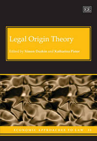 Book Cover for Legal Origin Theory by S F Deakin, Katharina Pistor