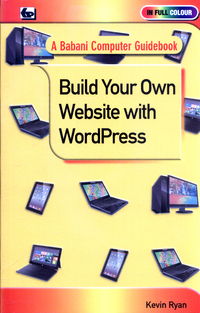 Book Cover for Build Your Own Website With WordPress by Kevin Ryan