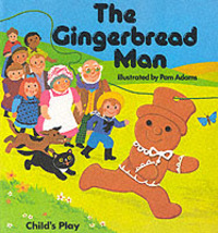 Book Cover for The Gingerbread Man by Pam Adams