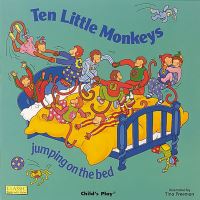 Book Cover for Ten Little Monkeys by Tina Freeman