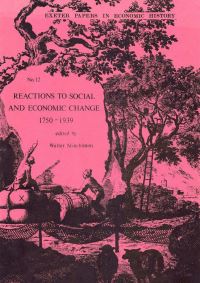 Book Cover for Reactions to Social and Economic Change, 1750-1939 by Walter Minchinton
