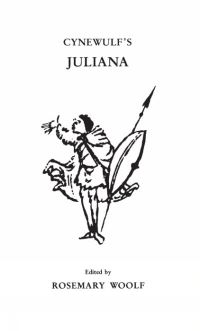 Book Cover for Juliana by Cynewulf, Rosemary Woolf