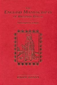 Book Cover for The English Manuscripts of Richard Rolle by Ralph Hanna