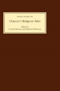 Book Cover for Chaucer's Religious Tales by C David Benson, Elizabeth Ann Robertson