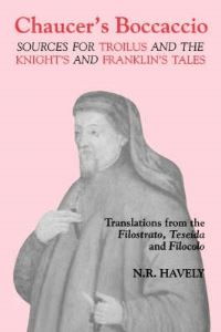 Book Cover for Chaucer's Boccaccio by Nicholas R Havely