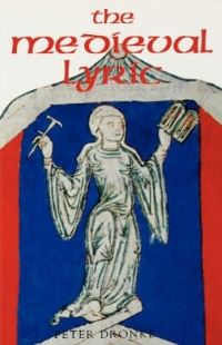 Book Cover for The Medieval Lyric by Peter Dronke