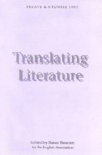 Book Cover for Translating Literature by Susan Bassnett