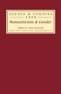 Book Cover for Romanticism and Gender by Anne Janowitz, English Association