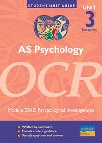 Book Cover for AS Psychology, Unit 3, OCR. Module 2542 Psychological Investigations by Fiona Lintern