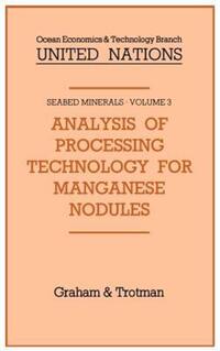 Book Cover for Analysis of Processing Technology for Manganese Nodules by United Nations