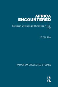 Book Cover for Africa Encountered by P E H Hair