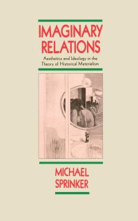 Book Cover for Imaginary Relations by Michael Sprinker