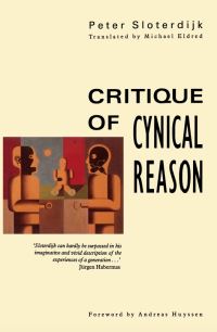 Book Cover for Critique of Cynical Reason by Peter Sloterdijk