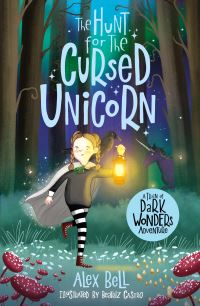Book Cover for The Hunt for the Cursed Unicorn by Alex Bell