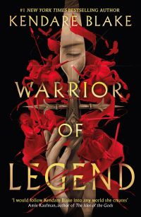Book Cover for Warrior of Legend by Kendare Blake