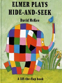 Book Cover for Elmer Plays Hide-and-Seek by David McKee