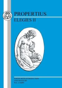 Book Cover for Elegies by Sextus Propertius, W A Camps