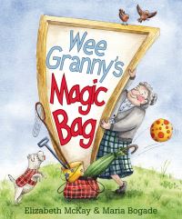 Book Cover for Wee Granny's Magic Bag by Elizabeth McKay, Maria Bogade