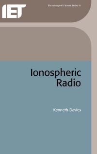Book Cover for Ionospheric Radio by Kenneth Davies, Institution of Electrical Engineers