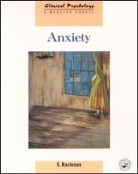 Book Cover for Anxiety by S J Rachman
