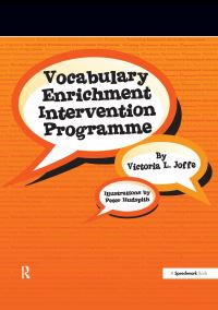 Book Cover for Vocabulary Enrichment Intervention Programme by Victoria Joffe