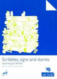 Book Cover for Scribbles, Signs and Stories by ACER Press
