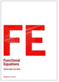 Book Cover for Functional Equations by ACER Press