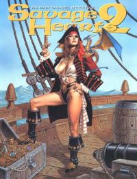 Book Cover for Savage Hearts 2 by Clyde Caldwell