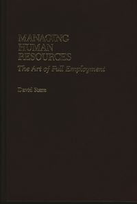 Book Cover for Managing Human Resources by David Stern