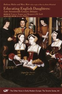 Book Cover for Educating English Daughters – Late Seventeenth–Century Debates by Bathsua Makin, Mary More, Frances Teague, Margaret J M Ezell