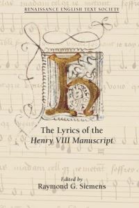 Book Cover for The Lyrics of the Henry VIII Manuscript by Henry