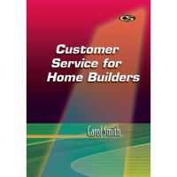 Book Cover for Customer Service for Home Builders by Carol Smith