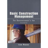 Book Cover for Basic Construction Management by Leon Rogers