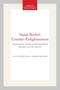 Book Cover for Isaiah Berlin's Counter-Enlightenment by Joseph Mali, Robert Wokler