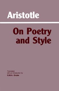 Book Cover for On Poetry & Style by Aristotle