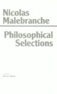 Book Cover for Malebranche: Philosophical Selections by Nicolas Malebranche