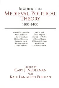 Book Cover for Readings in Medieval Political Theory: 1100-1400 by Cary J Nederman