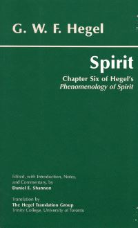 Book Cover for Spirit by G W F Hegel