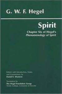 Book Cover for Spirit by G W F Hegel
