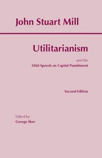 Book Cover for Utilitarianism by John Stuart Mill