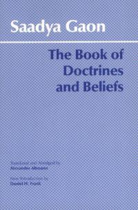 Book Cover for The Book of Doctrines and Beliefs by Saadya Gaon