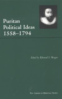 Book Cover for Puritan Political Ideas, 1558-1794 by Edmund S Morgan