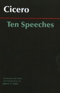 Book Cover for Ten Speeches by Cicero