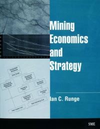 Book Cover for Mining Economics and Strategy by Ian C Runge