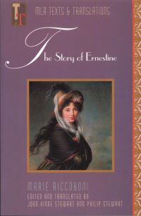 Book Cover for The Story of Ernestine by Marie Jeanne de Heurles Laboras de Mezières Riccoboni, Joan Hinde Stewart, Philip Stewart