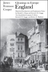 Book Cover for Gleanings in Europe, England by James Fenimore Cooper
