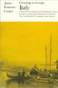 Book Cover for Gleanings in Europe by James Fenimore Cooper, Constance Ayers Denne