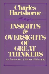 Book Cover for Insights and Oversights of Great Thinkers by Charles Hartshorne